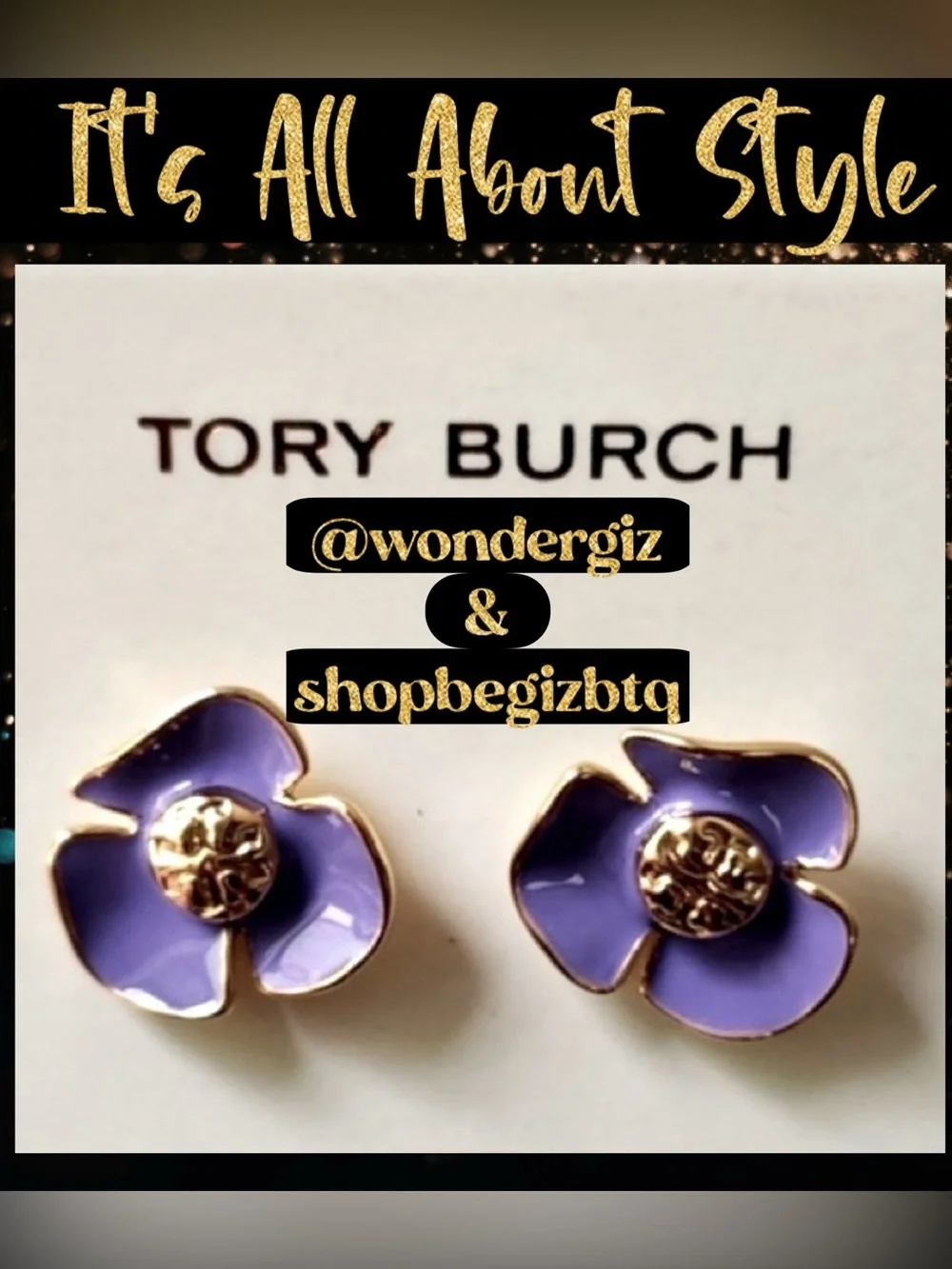 🔥🔥🔥Tory Burch Authentic Earrings At Awesome Prices To Buy Now & Save Price Firm